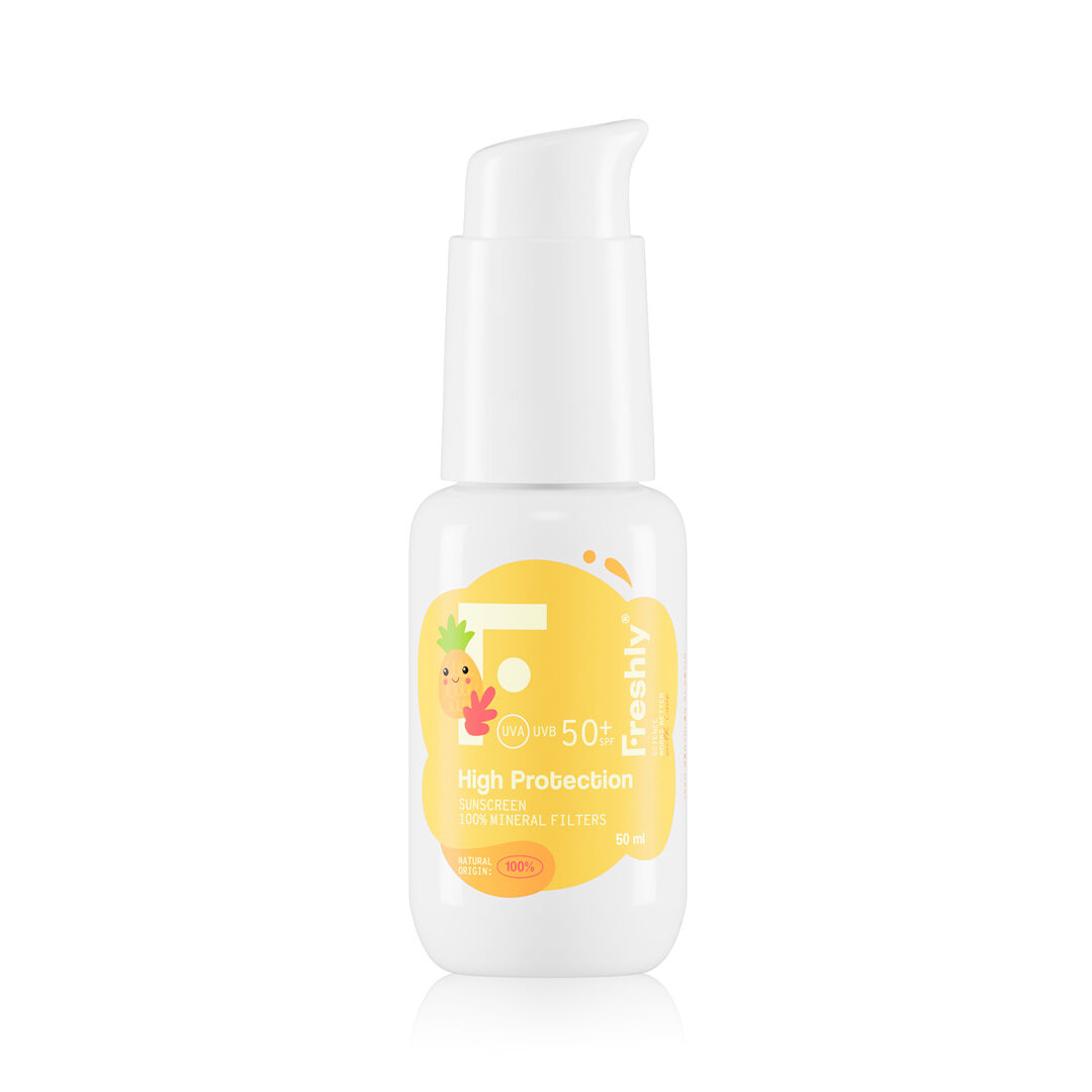 Creme SPF 50+ Crianças - High Protection Sunscreen WOW - FRESHLY -  - Imagem 1