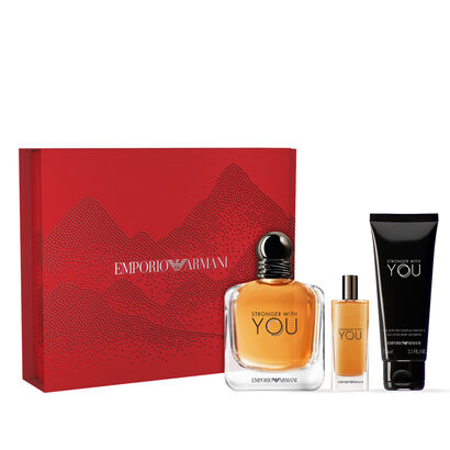 Coffret Eau de Toilette - Giorgio Armani - Emporio Armani Stronger With You - Imagem