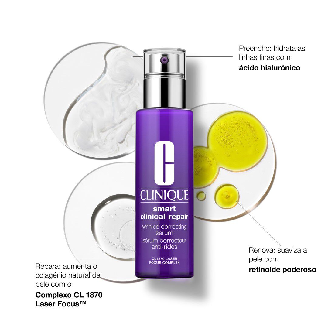 Clinique Smart Clinical Repair™ Wrinkle Correcting Serum - CLINIQUE - Smart - Imagem 2