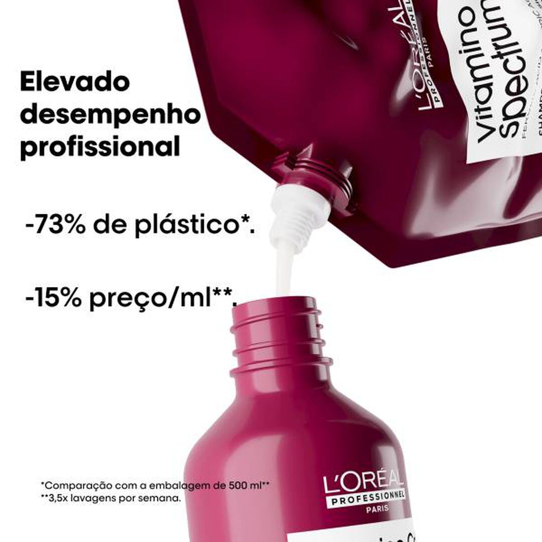 L'Oréal Professionnel Serie Expert Shampoo Recarga Vitamino Color Spectrum - L'ORÉAL PROFESSIONNEL - Vitamino Color Spectrum - Imagem 16