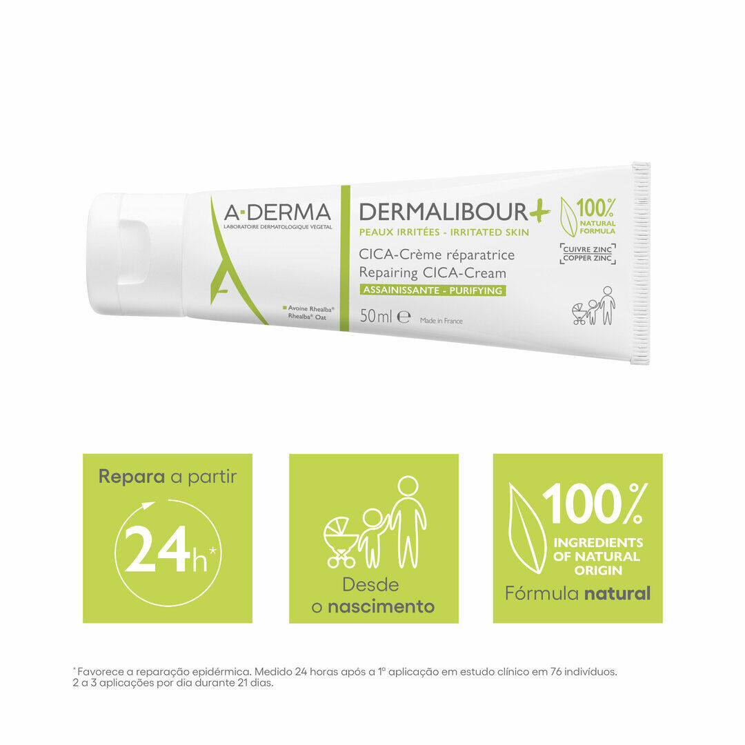 Cica Dermalibour+ - Creme Reparador Purificante - A-DERMA -  - Imagem 5