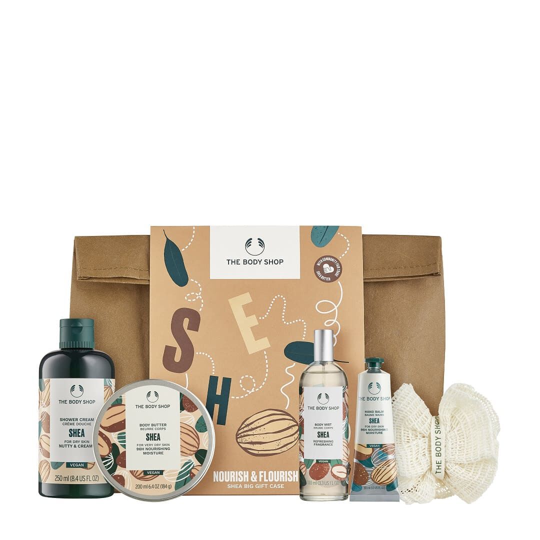 Coffret M&eacute;dio Karit&eacute; - The Body Shop - BODY SHOP - Imagem 1