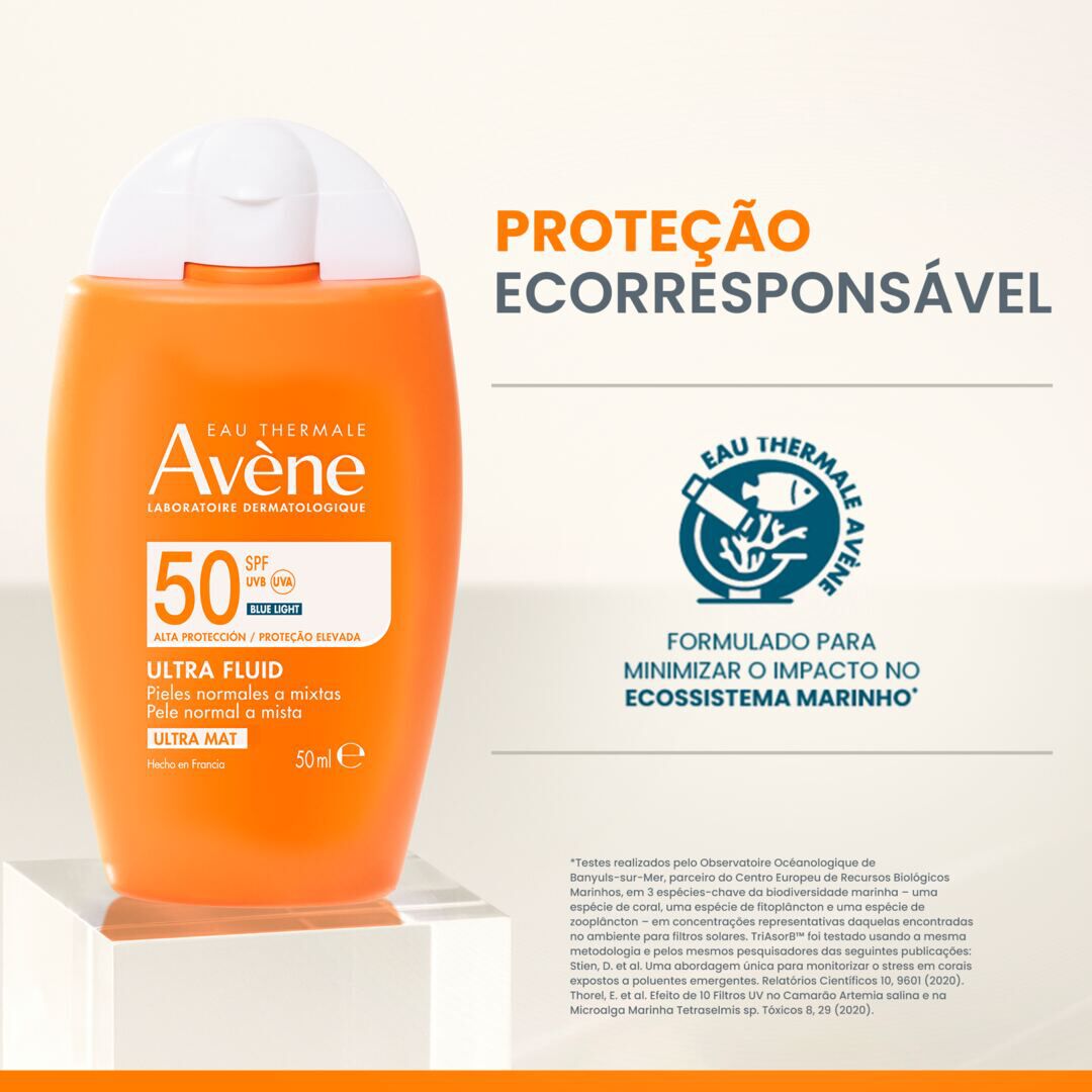 Protetor Solar Ultra Fluid Ultra Mat SPF50 50 ml - AVENE -  - Imagem 4