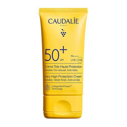 Vinosun Creme de Prote&ccedil;&atilde;o Elevada FPS50+ - CAUDALIE -  - Imagem