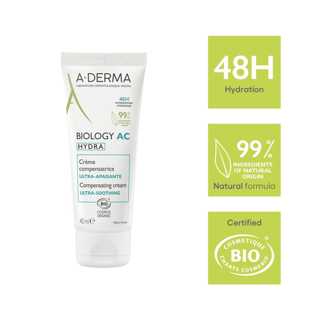 Biology AC Hydra Creme Compensor - A-DERMA -  - Imagem 8