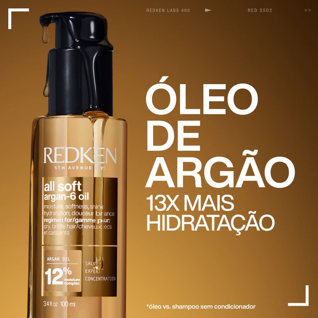 &Oacute;leo Argan-6 - Redken - All Soft - Imagem 7
