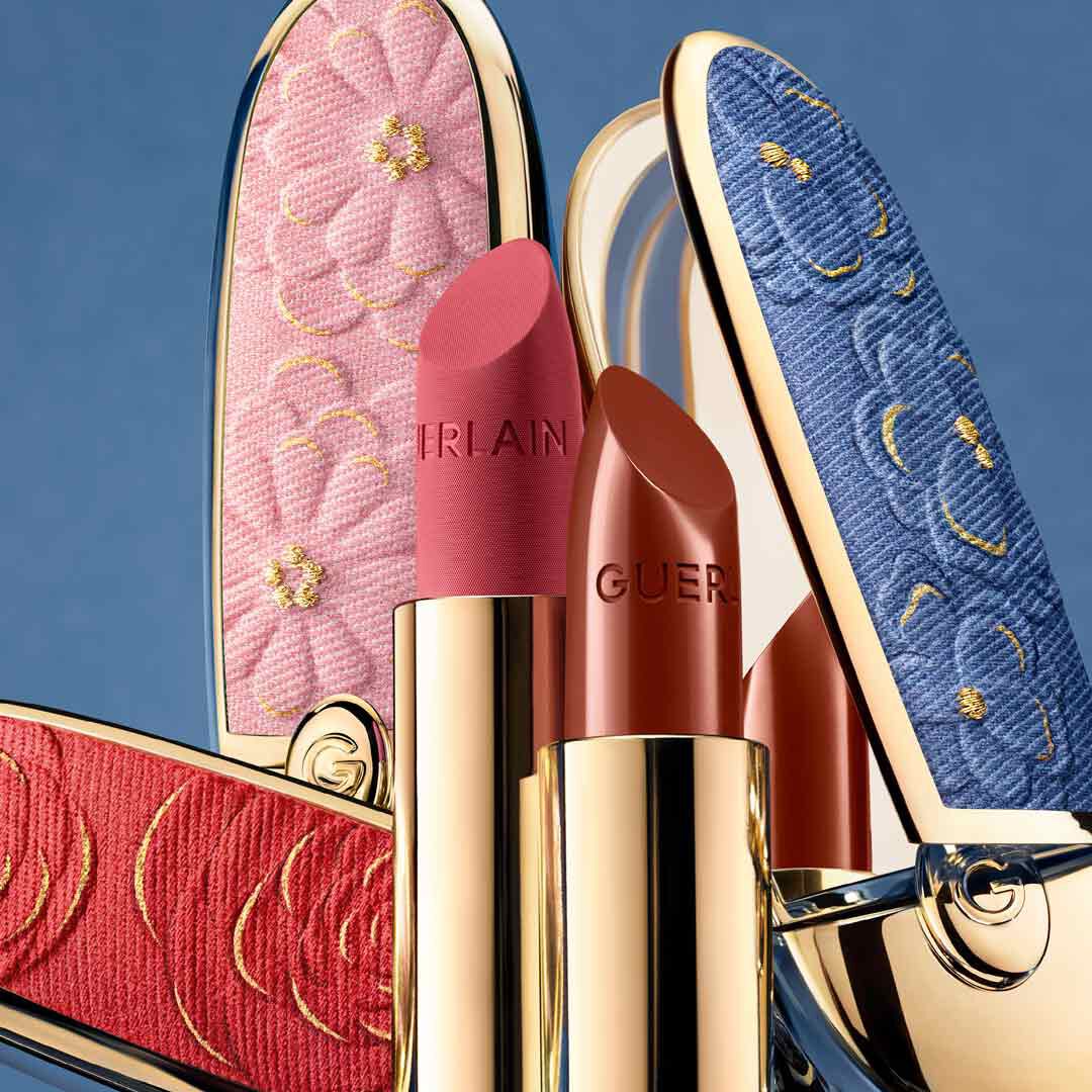 Lip Case Blooming Denim - GUERLAIN - ROUGE G - Imagem 2