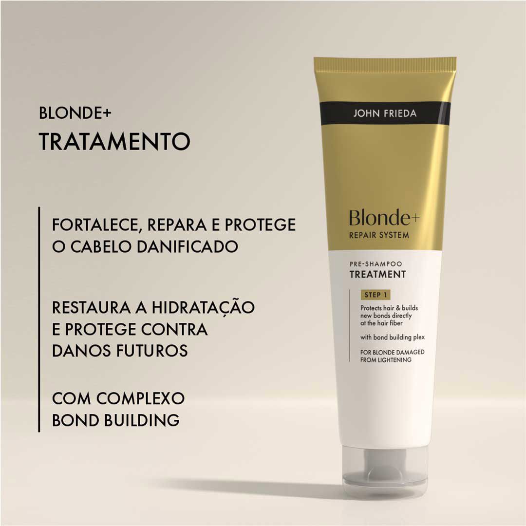 Tratamento Reparador Blonde+ Repair System - John Frieda - Blonde + - Imagem 5