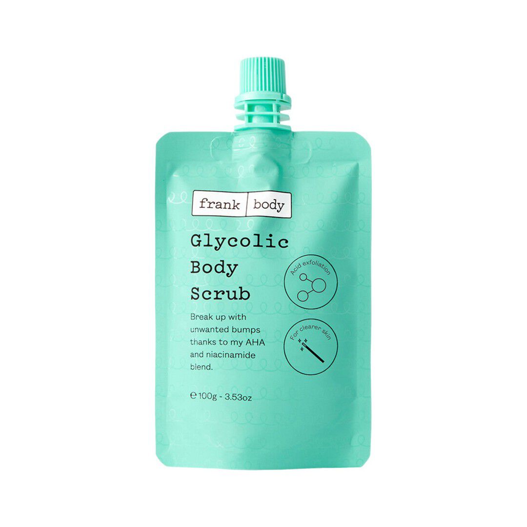 Esfoliante Corporal com &Aacute;cido Glic&oacute;lico - FrankBody - Acne - Imagem 1