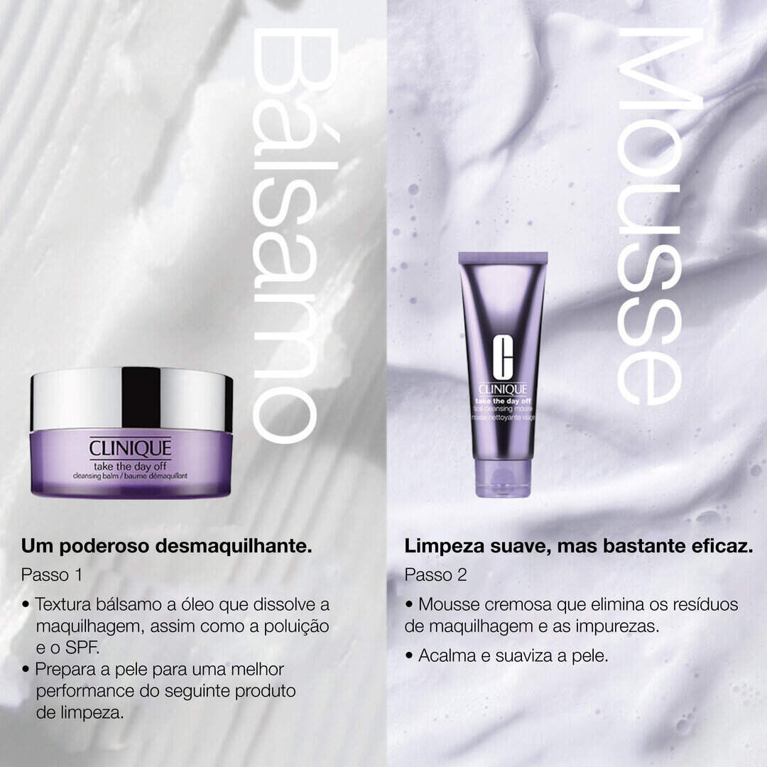 Set Take The Day Off (Double Cleanse) - CLINIQUE - CLINIQUE TRATAMENTO - Imagem 2