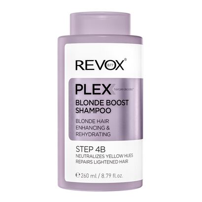 Blonde Boost Shampoo. Step 4B - REVOX - Plex - Imagem