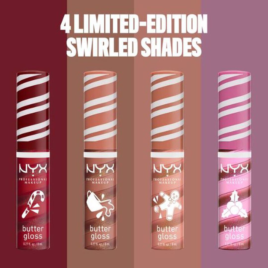 Butter Gloss Swirl - NYX Professional Makeup - Holiday 2024 Home Alone Collab - Imagem 5