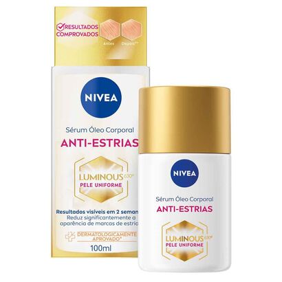 Body Luminous - Óleo Anti-Estrias - NIVEA -  - Imagem