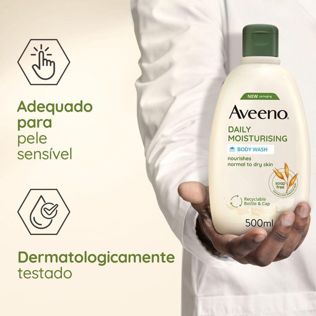Daily Moisturising - Gel de Banho - AVEENO -  - Imagem 2