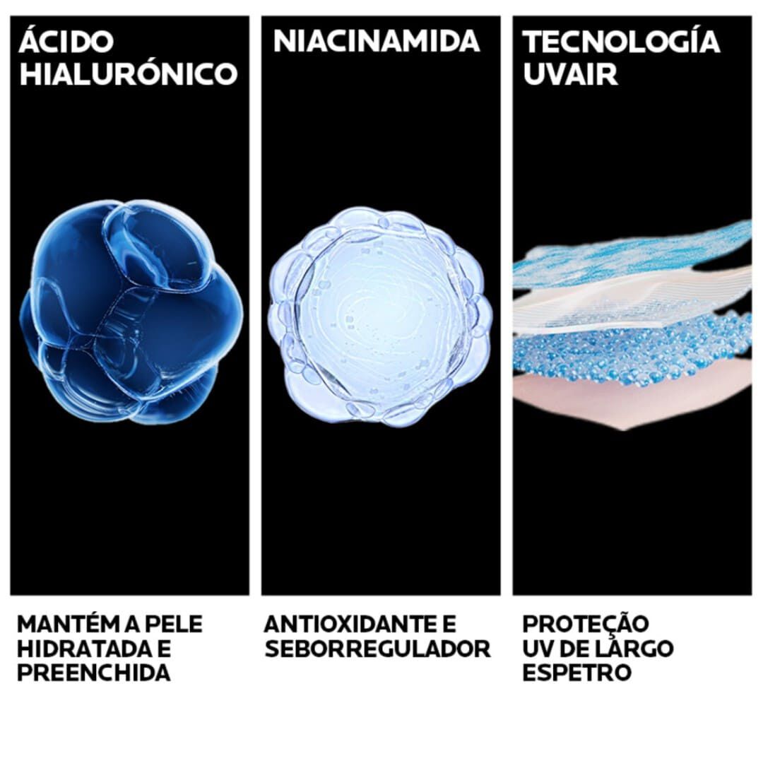 Anthelios Flu&iacute;do UV-Air FPS50+ - Prote&ccedil;&atilde;o Solar Invis&iacute;vel com Efeito Matificante - LA ROCHE POSAY -  - Imagem 4