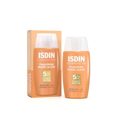 FOTOP. FUSION WATER MAGIC GLOW SPF30 - ISDIN - Protetor Solar - Imagem