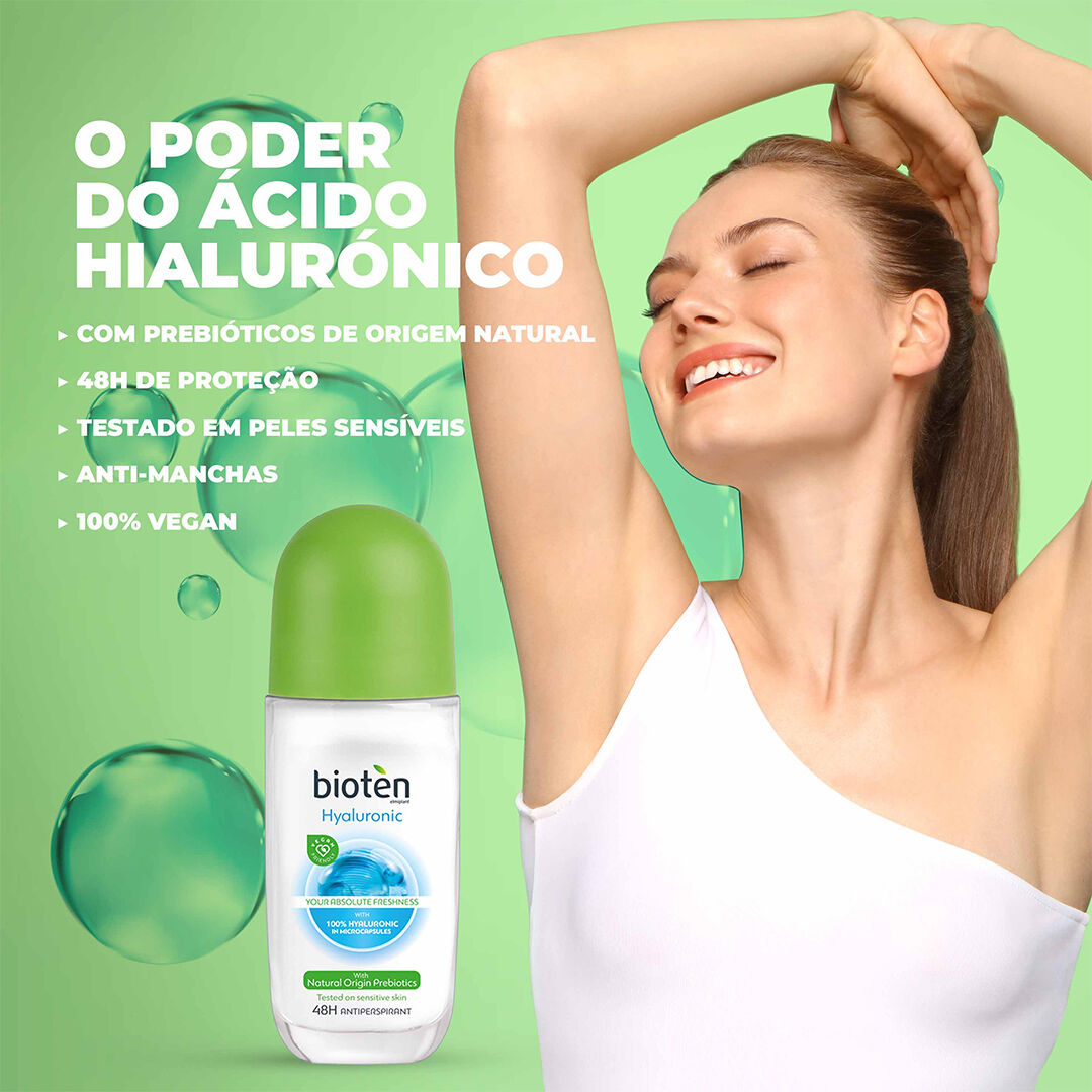 Deo Roll On Hyaluronic - BIOTEN -  - Imagem 2