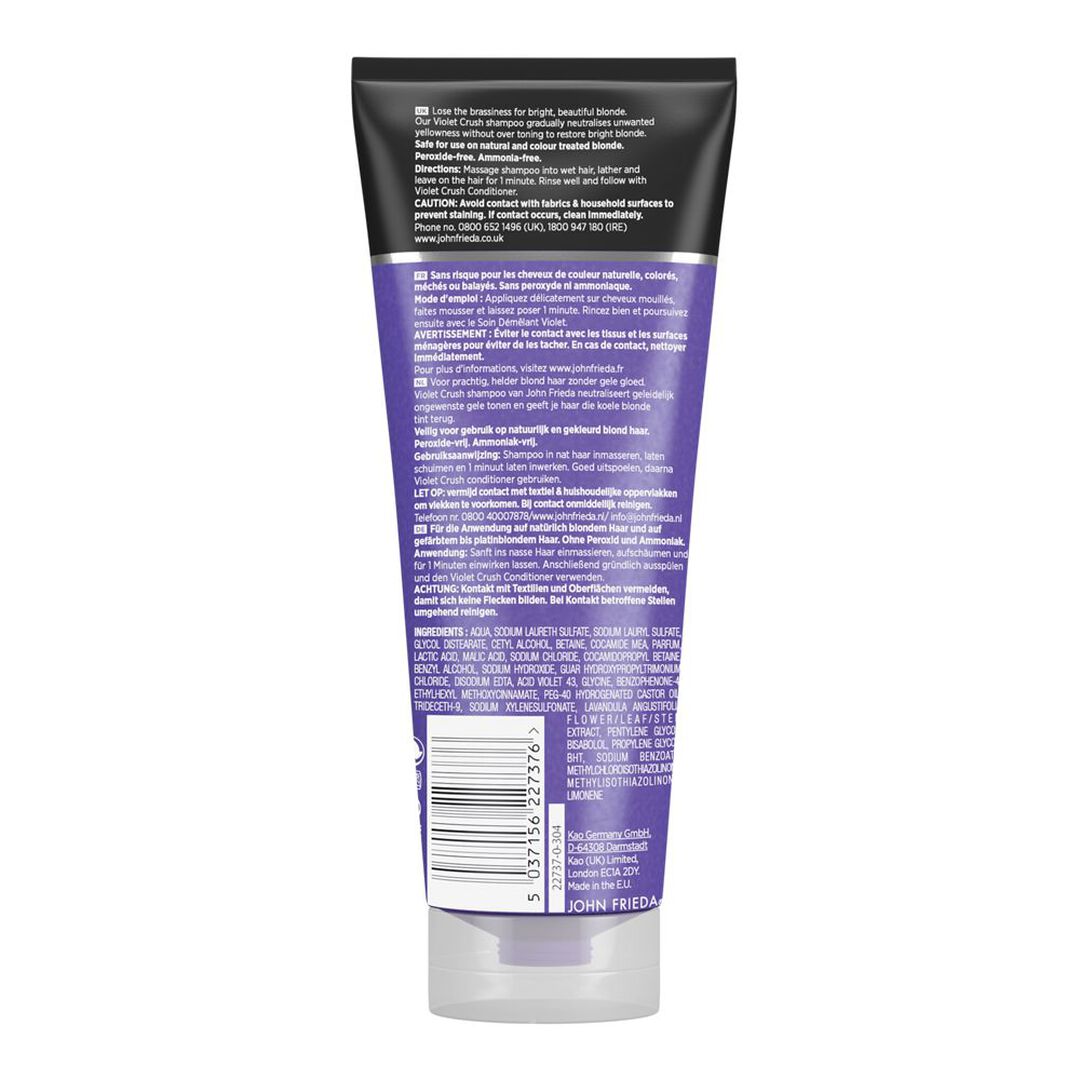 Shampoo para cabelo danificado - John Frieda - Violet Crush - Imagem 2