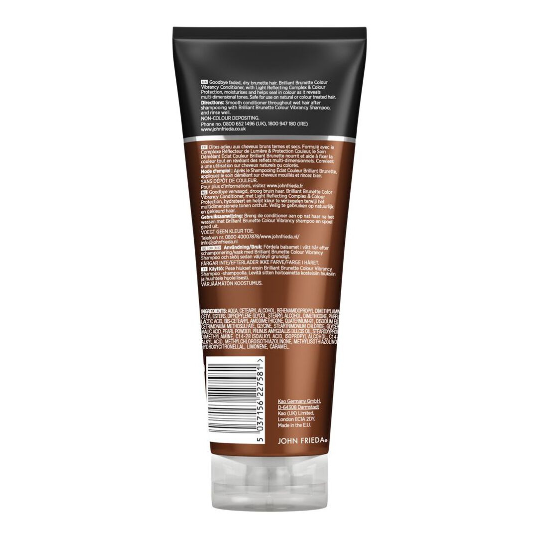 Condicionador para cabelos castanhos - John Frieda - Brilliant Brunette - Imagem 2