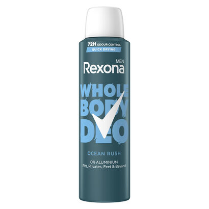 Desodorizante Spray Todo o Corpo Ocean Rush - REXONA -  - Imagem