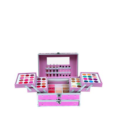 Mala de Maquilhagem Rosa - MYA - MYA MAQ - Imagem