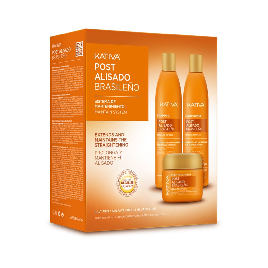 Kit Pós-Alisamento - Kativa -  - Imagem 1