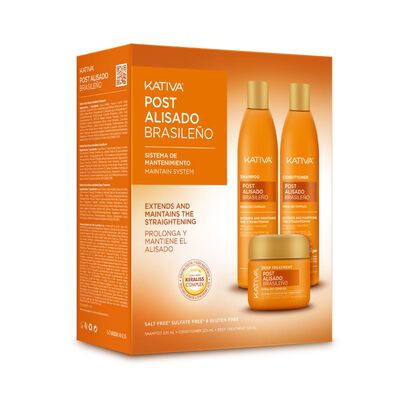 Kit Pós-Alisamento - Kativa -  - Imagem