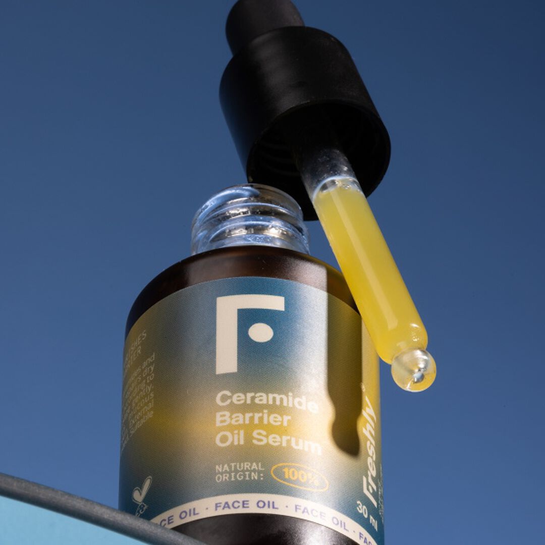 Óleo facial com ceramidas  - Ceramide Barrier Oil Serum - FRESHLY -  - Imagem 5