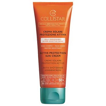 Active Protection Sun Cream SPF 50+ - COLLISTAR - COLLISTAR SOLARES - Imagem