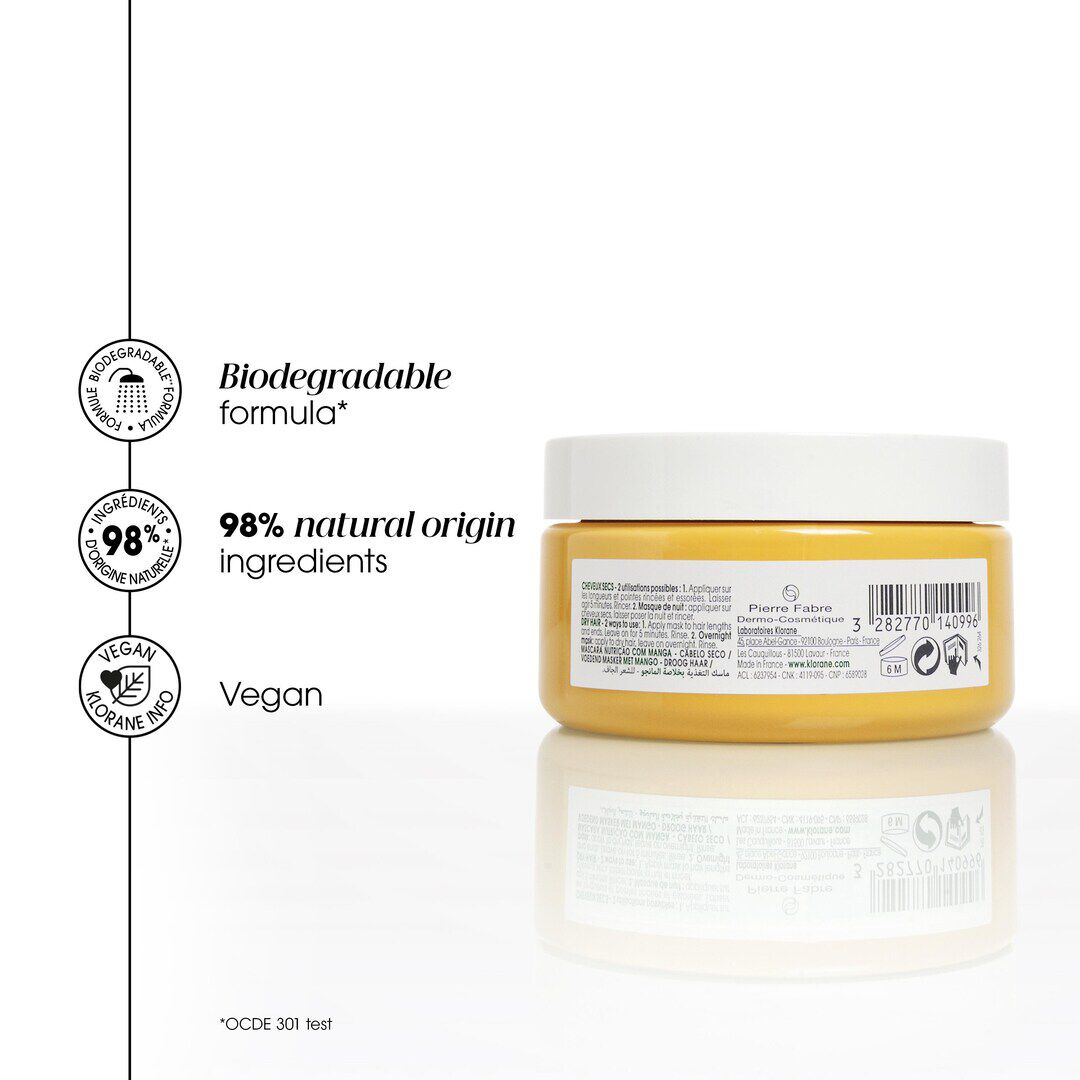 Máscara Nutritiva com Manga - KLORANE -  - Imagem 6