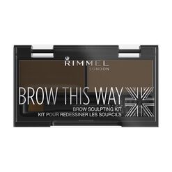Brow This Way Eyebrow Powder Kit, 003 - Dark Brown, hi-res