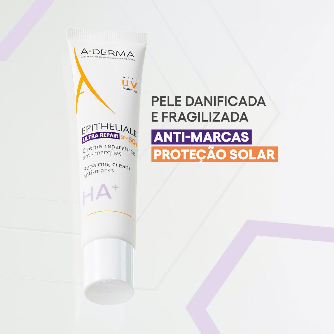 Epitheliale ULTRA SPF50+ Creme Reparador - A-DERMA -  - Imagem 2