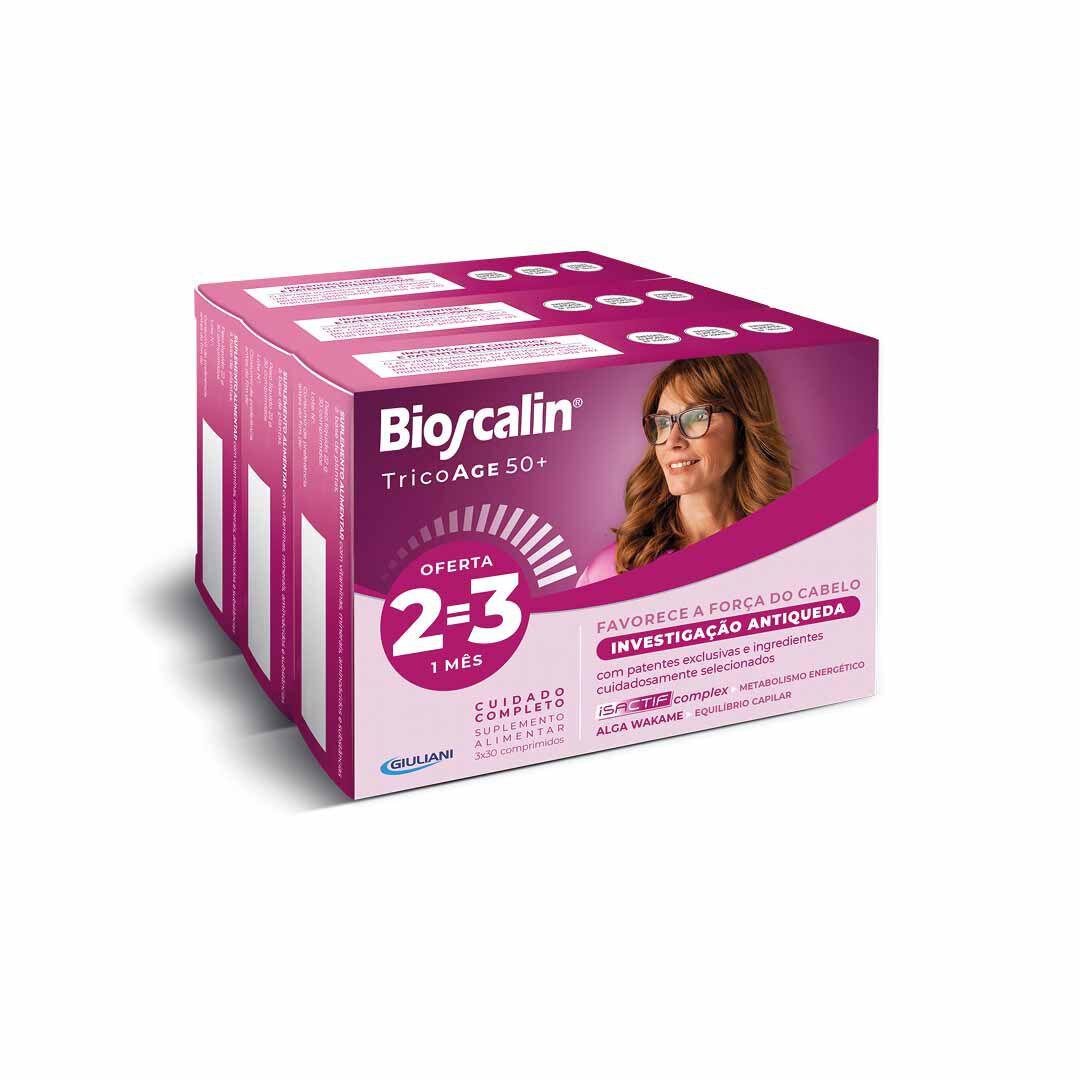 Pack Comprimidos Antiqueda Tricoage 50+ - BIOSCALIN -  - Imagem 1