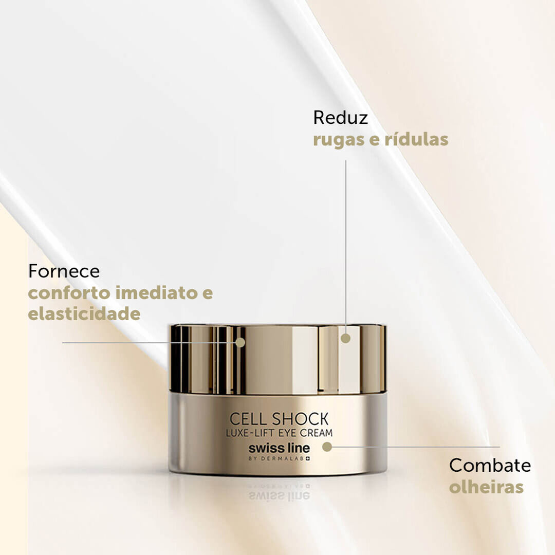 Luxe-lift Eye Cream - Swiss Line - Cell Shock - Imagem 3