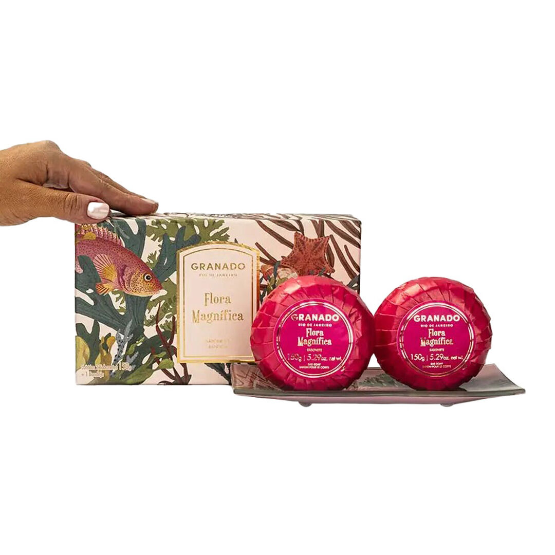 Duo Sabonetes & Porta-Objetos - Granado - Flora Magnífica - Imagem 2