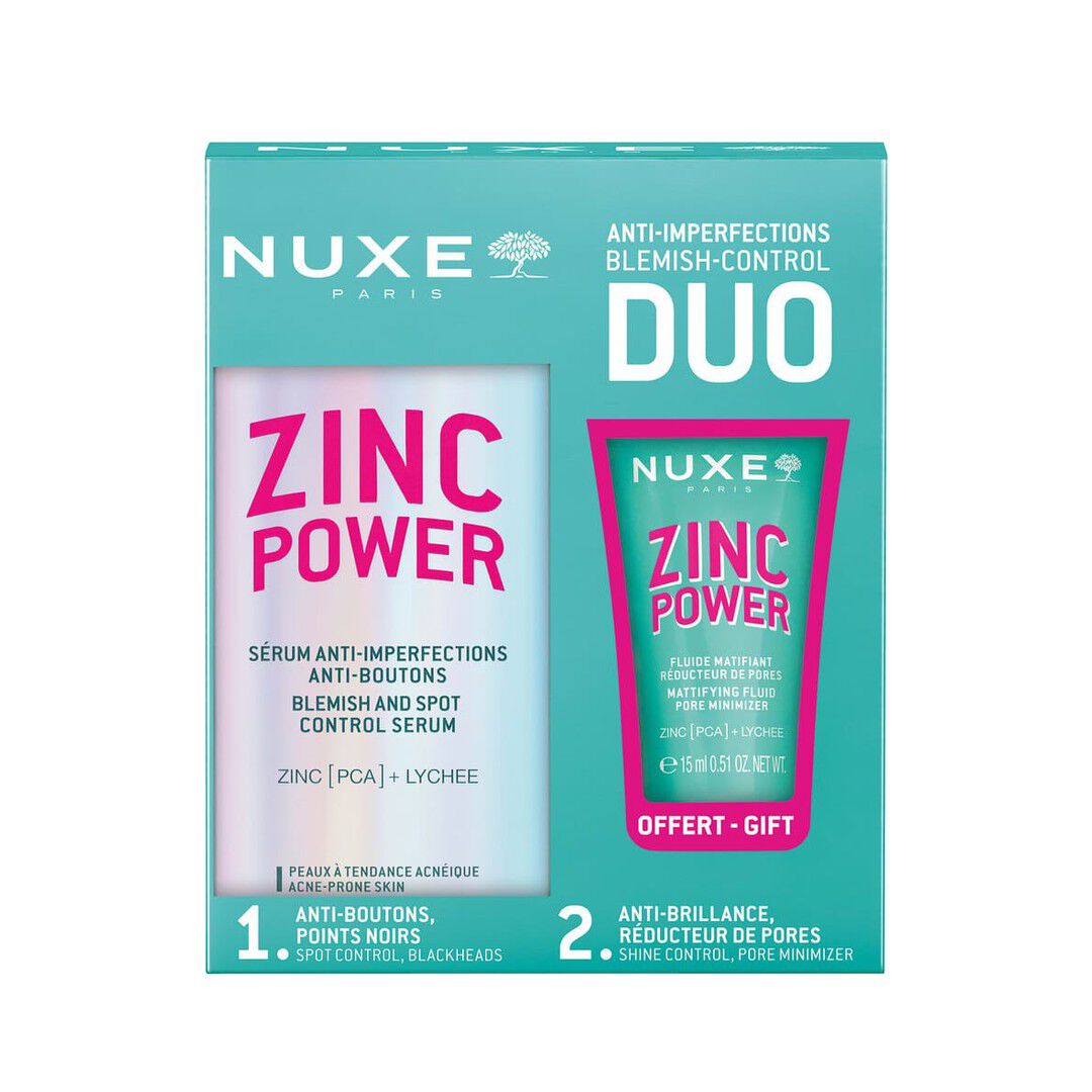 Zinc Power S&eacute;rum e Fluido - NUXE -  - Imagem 1