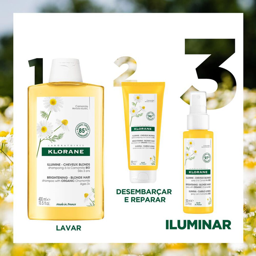 Spray Aclarador Camomila - KLORANE -  - Imagem 5