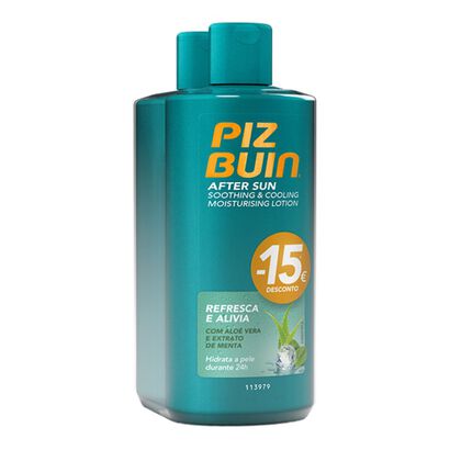 Duo After Sun Loção Suavizante e Refrescante (2x200ml) - PIZ BUIN -  - Imagem