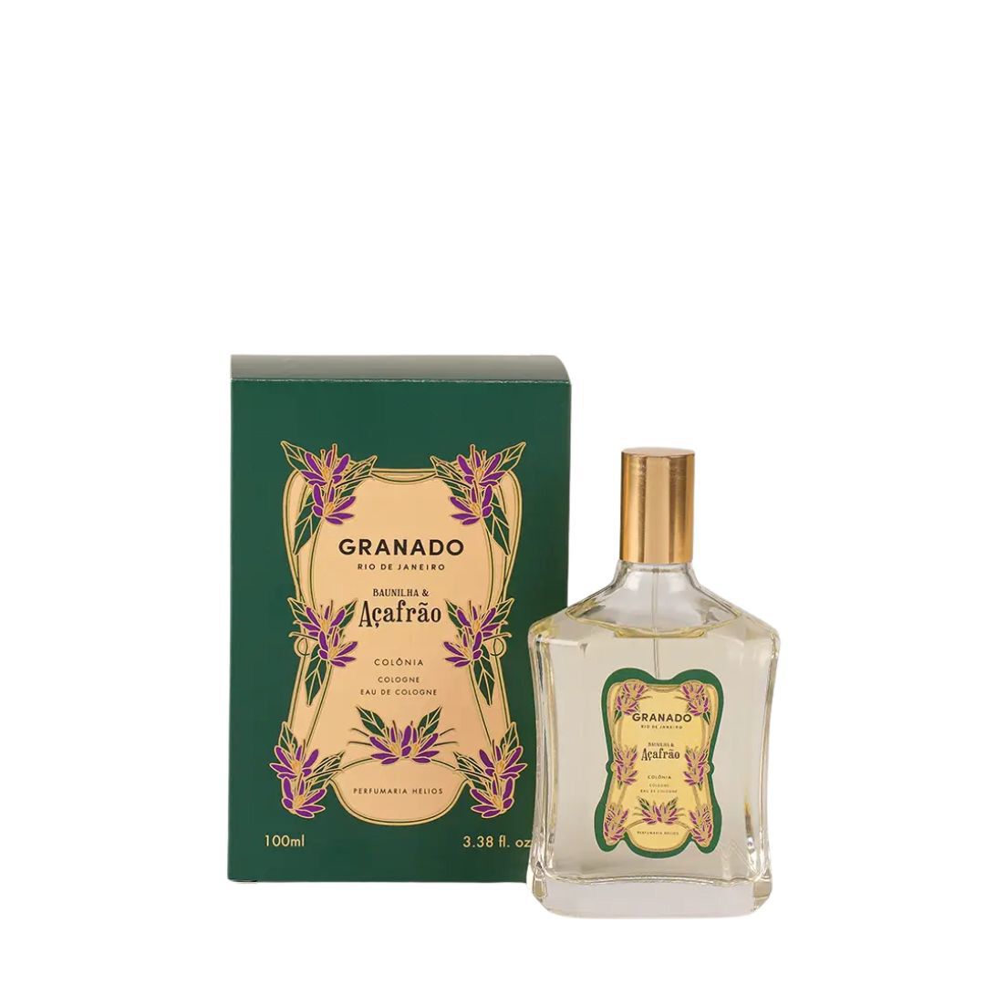 Col&ocirc;nia Baunilha e A&ccedil;afr&atilde;o - Granado - Fragr&acirc;ncias - Imagem 3