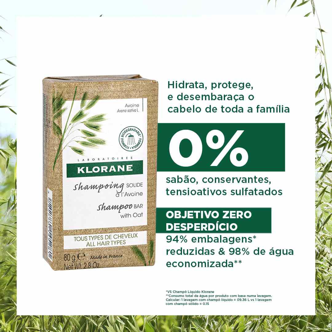 Champ&ocirc; S&oacute;lido Aveia - KLORANE -  - Imagem 4