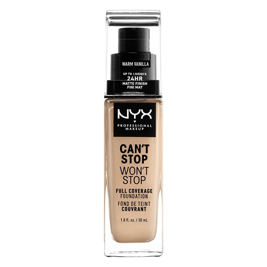 Can't Stop Won't Stop - Base de Cobertura Total - NYX Professional Makeup - NYX Maquilhagem - Imagem 1