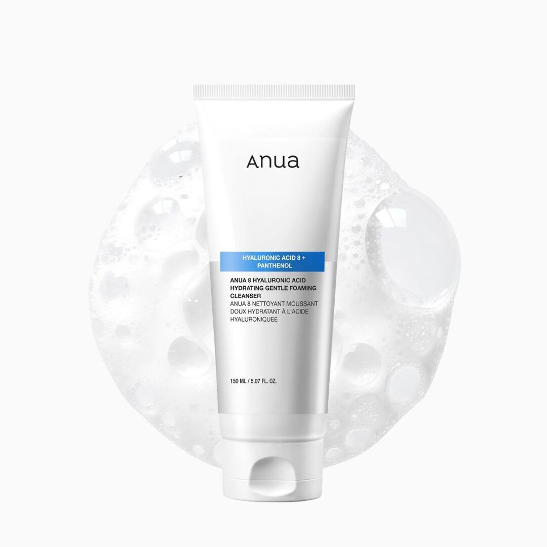 8 Hyaluronic Acid Hydrating Gentle Foaming Cleanser - ANUA -  - Imagem 1