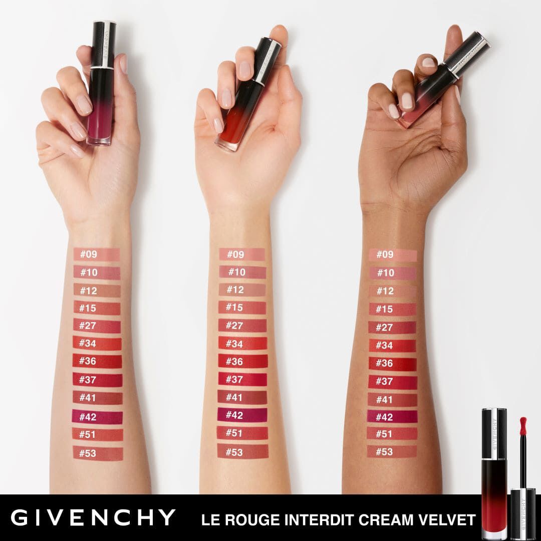 Le Rouge Interdit Cream Velvet - GIVENCHY - LÁBIOS - Imagem 4