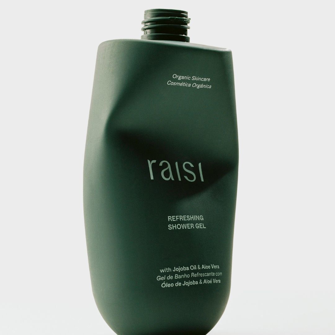 Gel de Banho Refrescante com &Oacute;leo de Jojoba & Alo&eacute; Vera - Raisi - Corpo - Imagem 2
