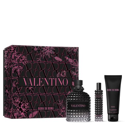 Coffret Eau de Toilette - Valentino - BORN IN ROMA UOMO - Imagem