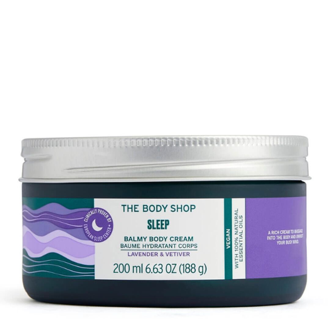 SLEEP BODY CREAM LAVENDER & VETIVER - The Body Shop - WELLNESS - Imagem 1