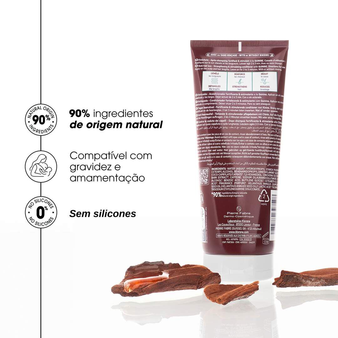 Condicionador Quinina BIO Queda de Cabelo - KLORANE -  - Imagem 2