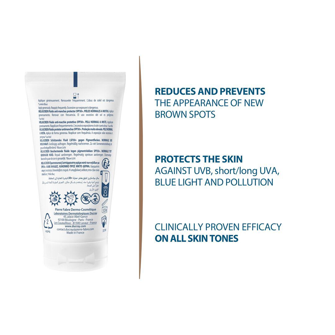 Ducray Melascreen Flu&iacute;do Protetor Anti-Manchas SPF50+ 50ml - DUCRAY -  - Imagem 8