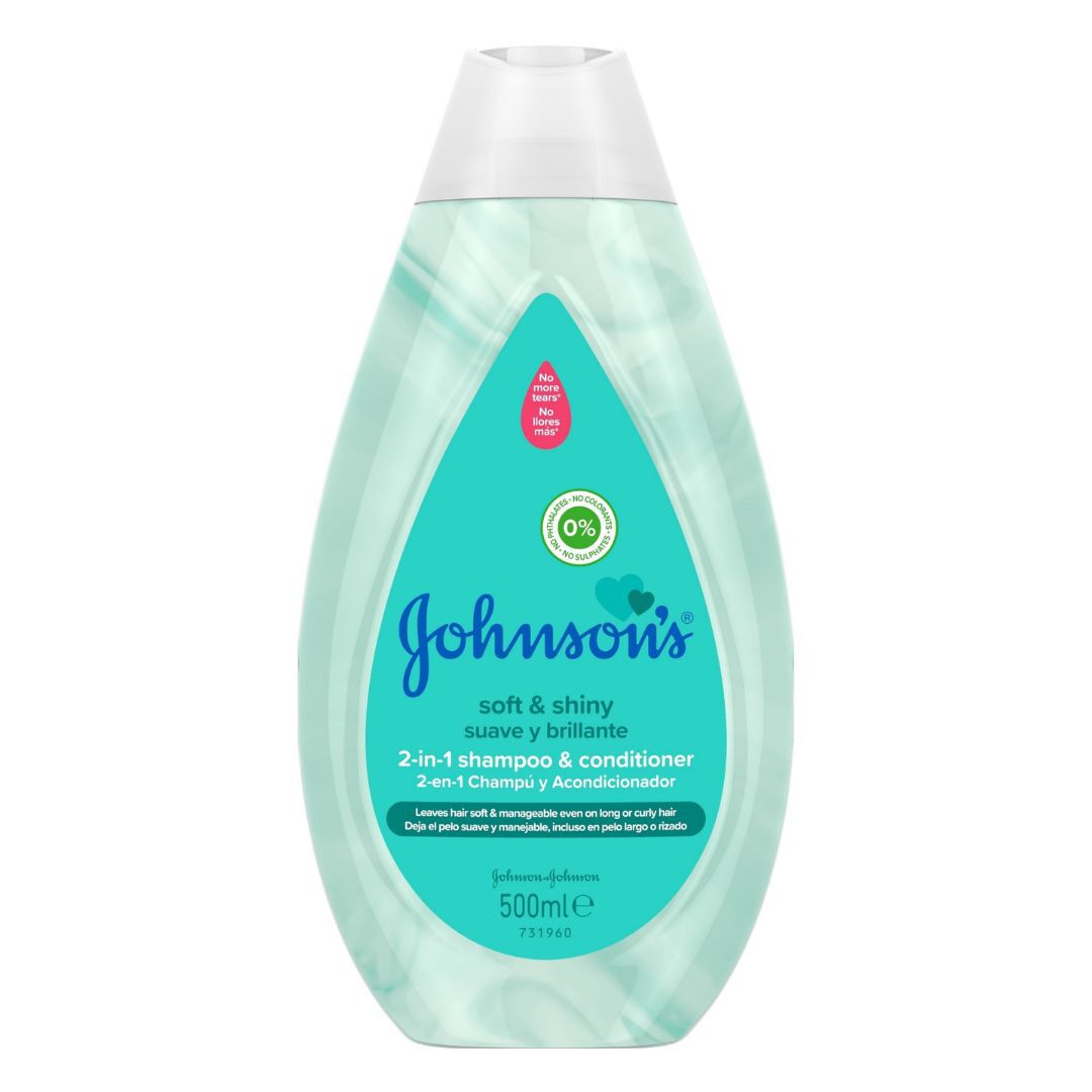 Champô e Condicionador 2 em 1 Suave e Brilhante - JOHNSON'S BABY -  - Imagem 1