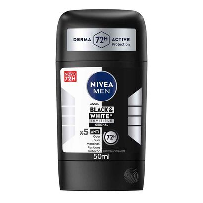 Desodorizante Stick Black&White Original - NIVEA -  - Imagem
